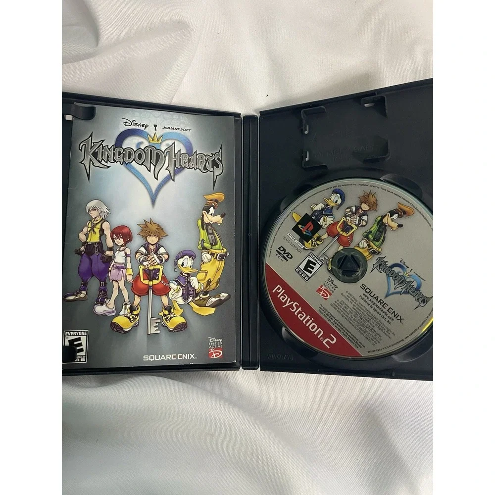 Kingdom‎ Hearts (Playstation 2 PS2) Complete Box Manual